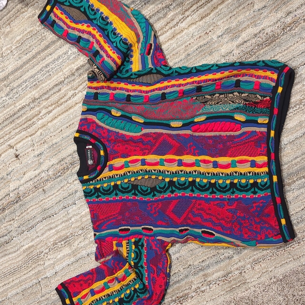 Vintage Coogi Style Tundra Sweater